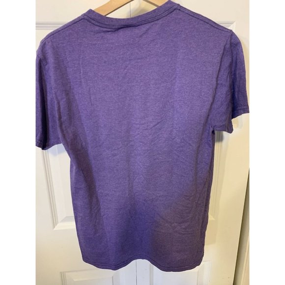 BACK TO THE FUTURE PURPLE T-SHIRT SZ S DON'T FLUX WITH ME - Picture 8 of 8